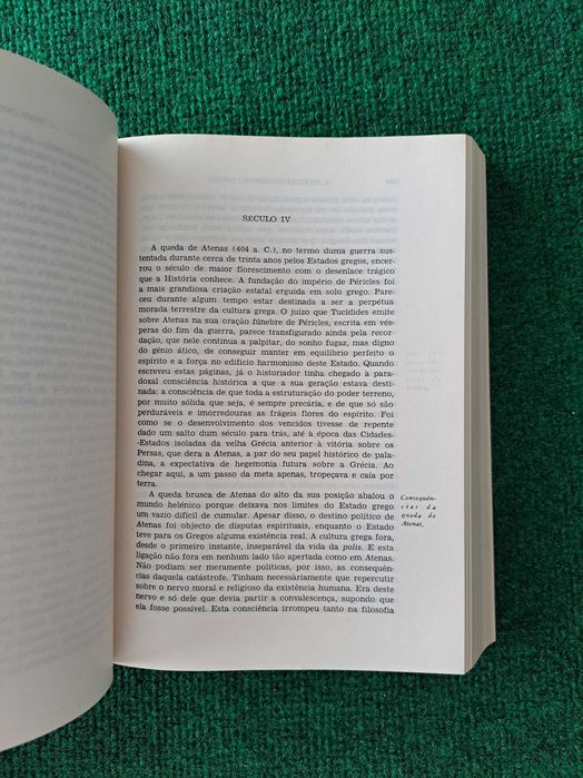 Paideia - A Formação do Homem Grego - Werner Jaeger
