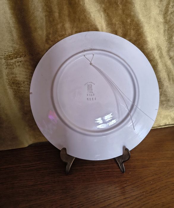 Talerz ozdobny Fajans Włocławek