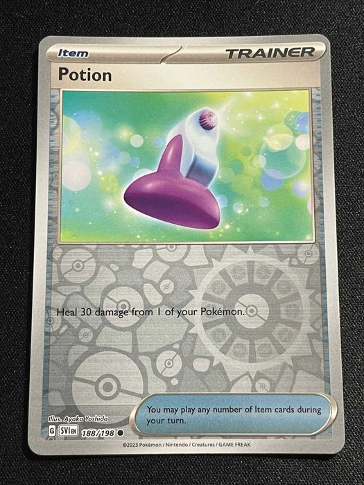 Carta Pokémon Potion 188/198 Scarlet & Violet