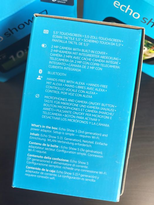 Echo Show 5 (3rd generation) - Amazon - Smart speaker with Alexa64586016698241122