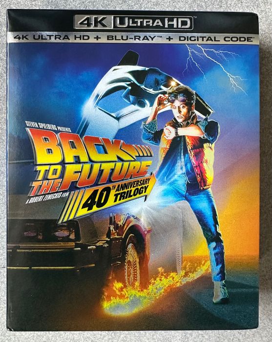 Back to the Future: The 40th Anniversary Trilogy Wydanie USA