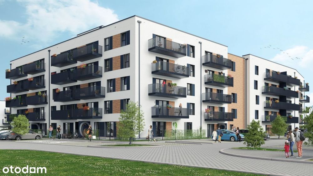 3-pokojowe mieszkanie 51m2 + balkon