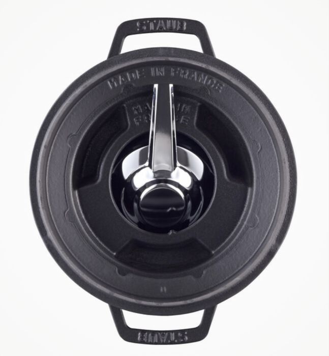 Conjunto STAUB para fondue 20cm, preto