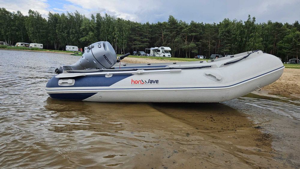 Ponton Honda HonWave MS-320 + silnik Honda BF10D 10 KM