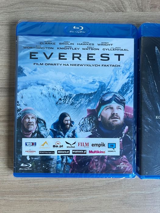 Everest, Gra o Tron sezon 8 ,blu ray disc nowe w folii