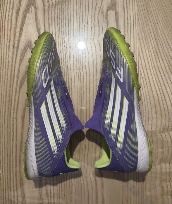 Botas de Futebol Sem Atacadores F50 League Piso Sintetico