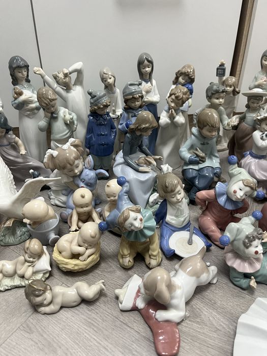 Figurki nao i lladro