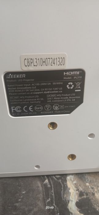 Портативный проектор iZEEKER IPL310