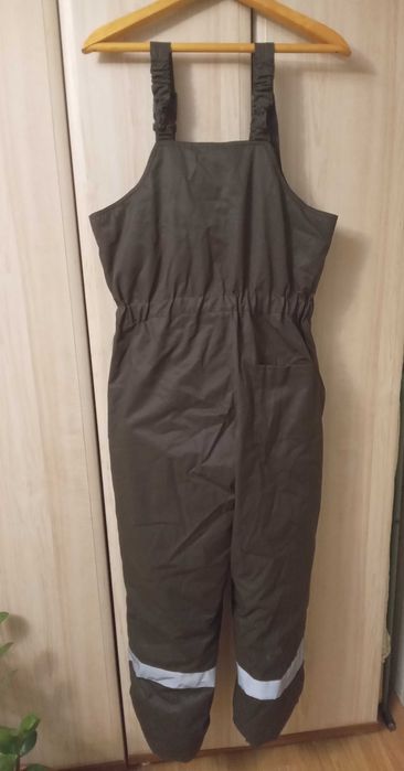 Спецодежда, мужской комбинезон утеплённый с рабочей курткой