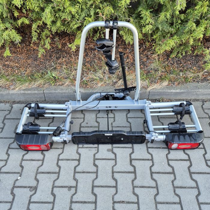 Bagażnik rowerowy na hak dwa 2 rowery thule platforma uchwyt