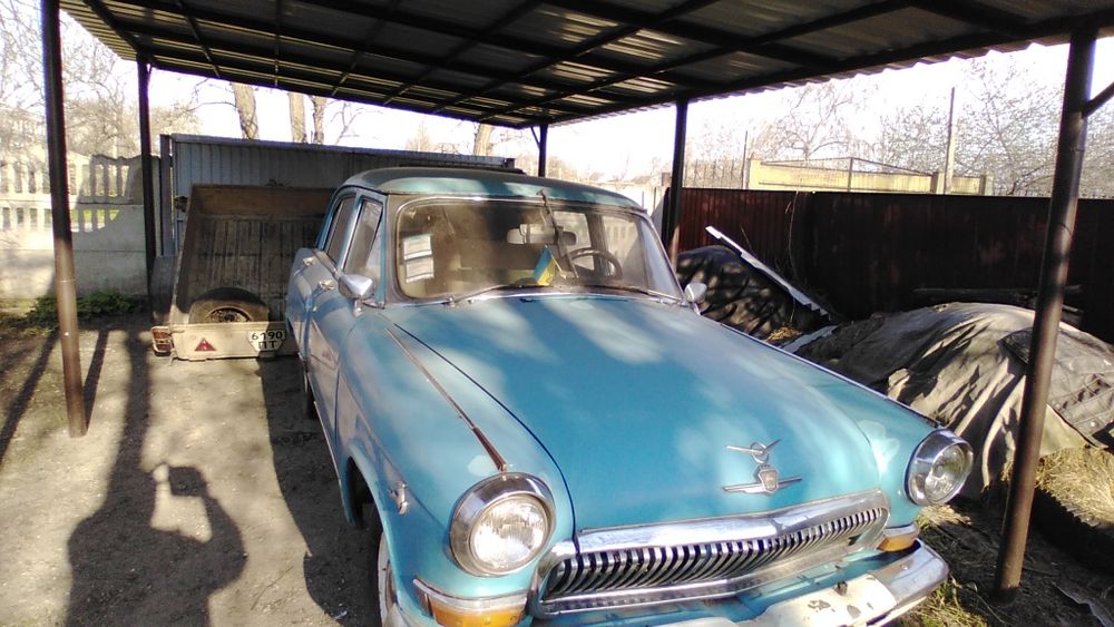 Волга Газ21М,голубого цвета