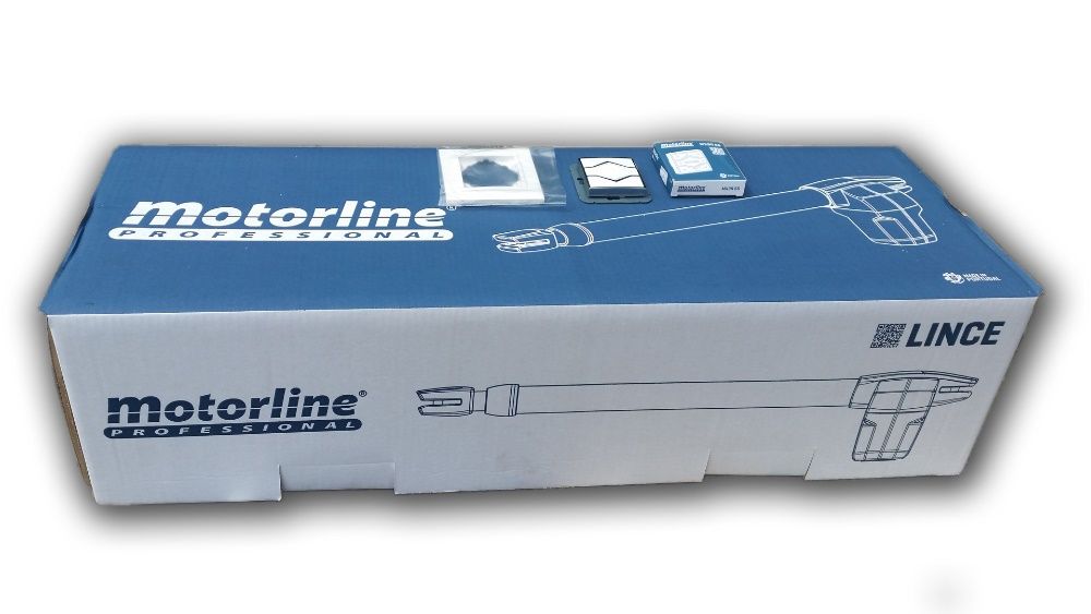 Kit de Motores Motorline Lince 400 p/ portão de batente 2 folhas