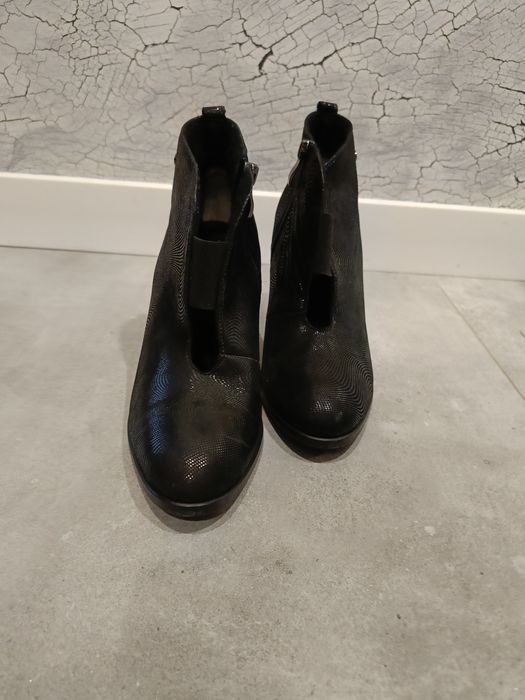 Botki czarne eleganckie