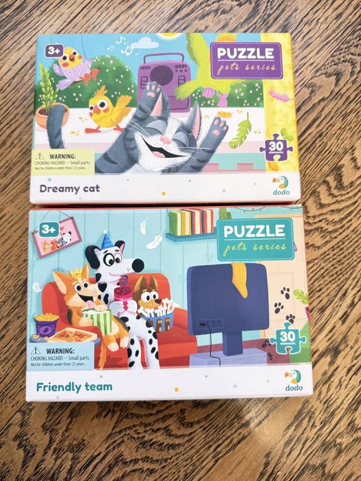 Dodo пазли набір 2 шт  по 30 елементів