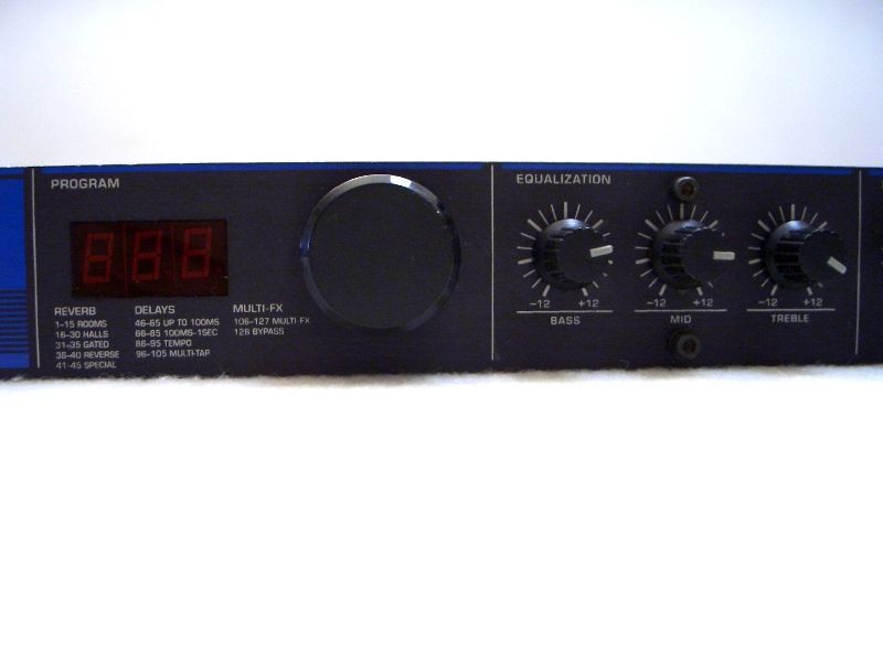 Câmara de eco, DIGITECH DSP-16 Effect Processor.