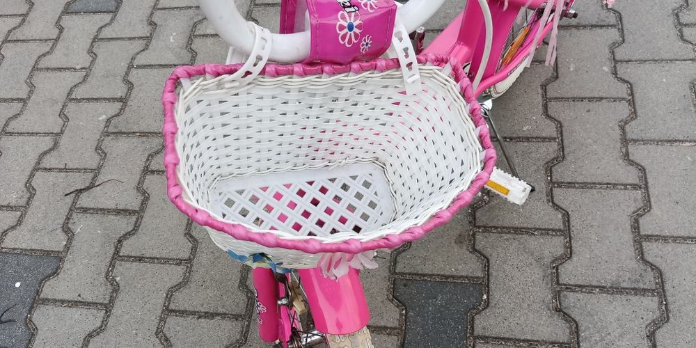 Rower Rowerek Dla Dziewczynki Dziecka MEXLLER PINKY koła 16