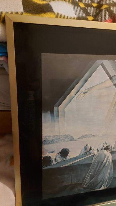 Quadro "A última ceia" de Dali