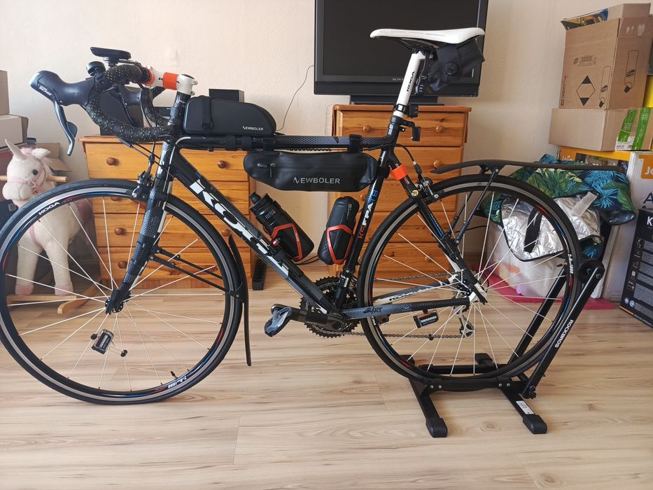 Rama 56-karbonowy rower holenderski szosowy KOGA-MIYATA/pełne nowe markowe wyposażenie/pełna grupa Shimano 105/nowe opony,łańcuch/karbonowe pedały SPD