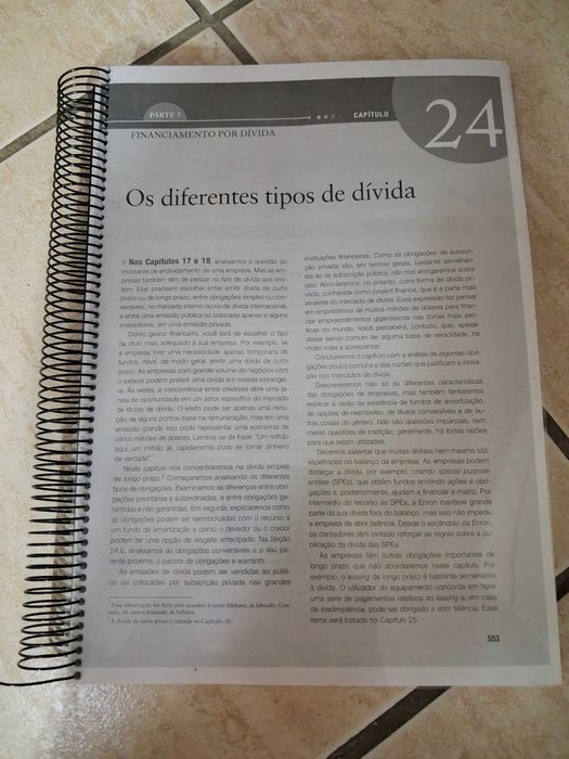 Livro de cópias - Princípios de Finanças  Corporativas