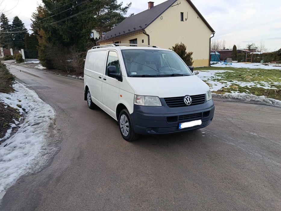 VW Transporter T5 LONG 2007/2008r , 1,9TDI , SALON POLSKA ,Serwisowany
