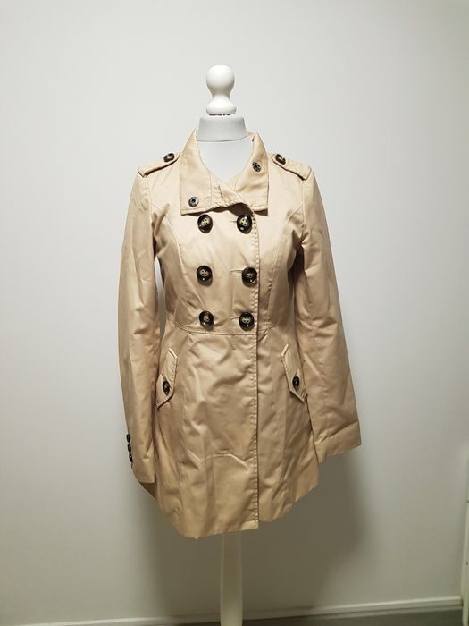 H&M 34/XS płaszcz trencz