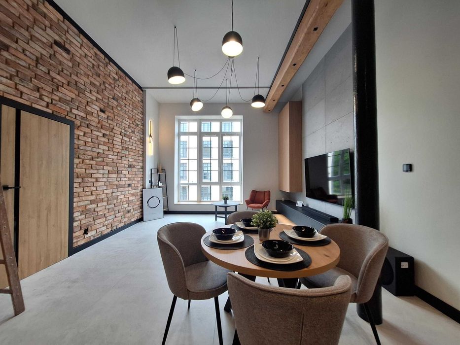 Na wynajem nowy 2pok. apartament w loftotowym stylu - Drewnowska 77 - Widok 4