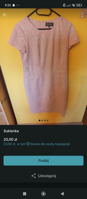 Sprzedam sukienki przez vinted