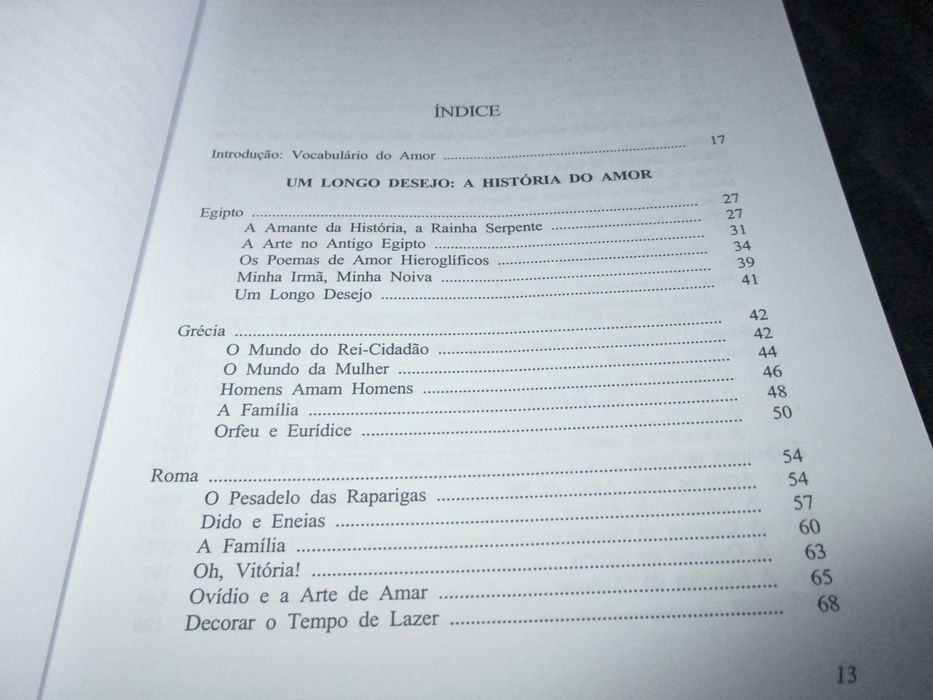Livro Uma História Natural do Amor Diane Ackerman