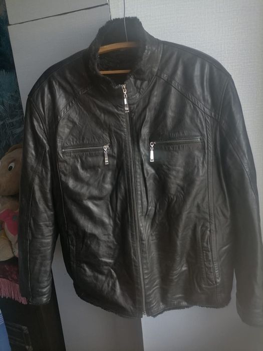 Дубленка кожа натур