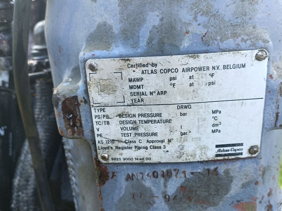 Moduł śrubowy sprężarki atlas copco xas