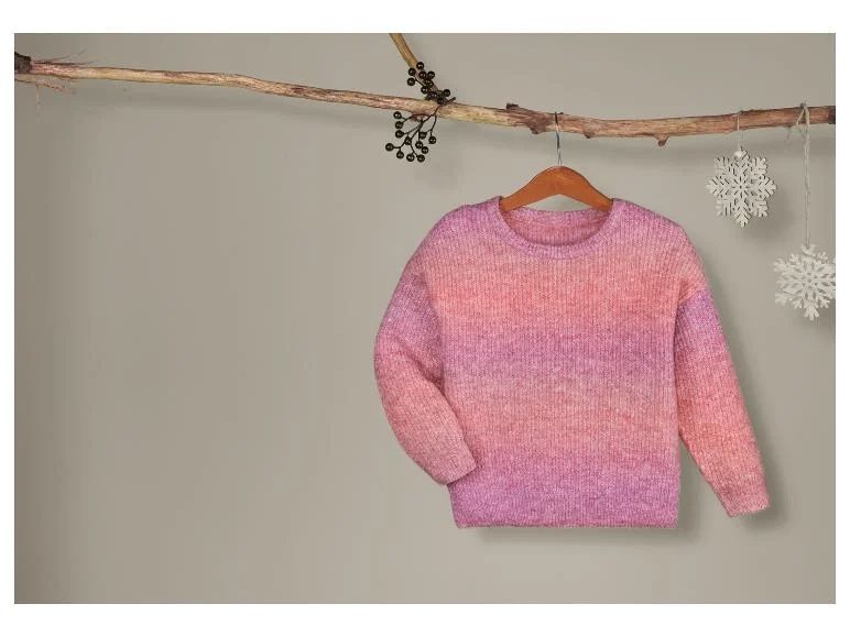 Lupilu® Sweter dziecięcy z okrągłym dekoltem