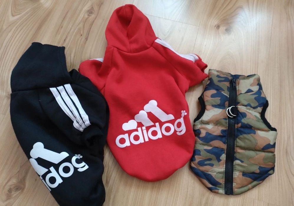 Ubranka, kurtka dla psa Adidog rozmiar S