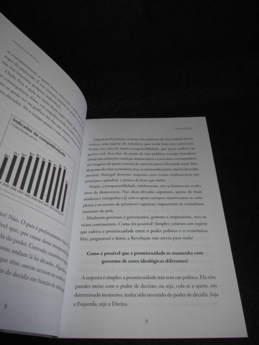 Livro Irresponsáveis Camilo Lourenço 1ª edição 2014