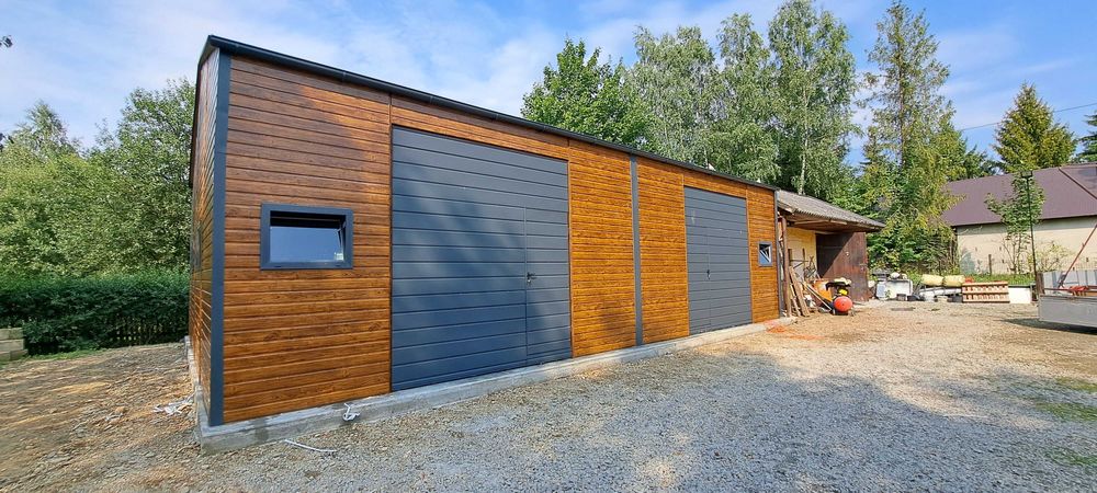 Garaż Blaszany HALA - MAGAZYN - Wiata na Maszyny - Blaszak - ESSTAL*