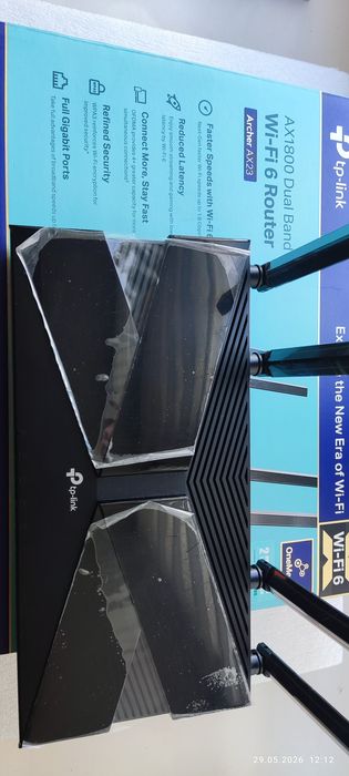 Маршрутизатор (Роутер) TP-link Archer AX23 WiFi6/AX1800 1 Гбіт/с