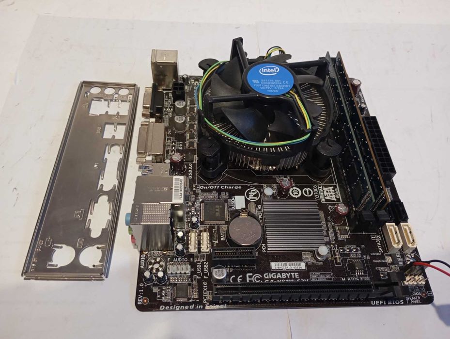 Комплект Socket 1150 Gigabyte ga-h81m-s2v/Core i5-4570/DDR3 8 GB