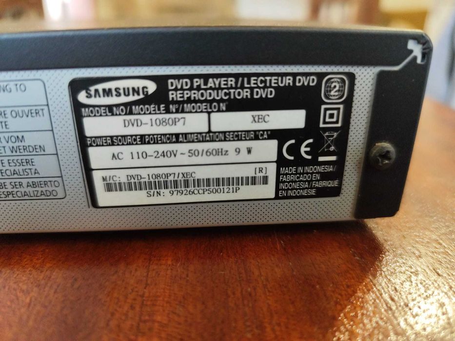 Leitor de DVD Samsung