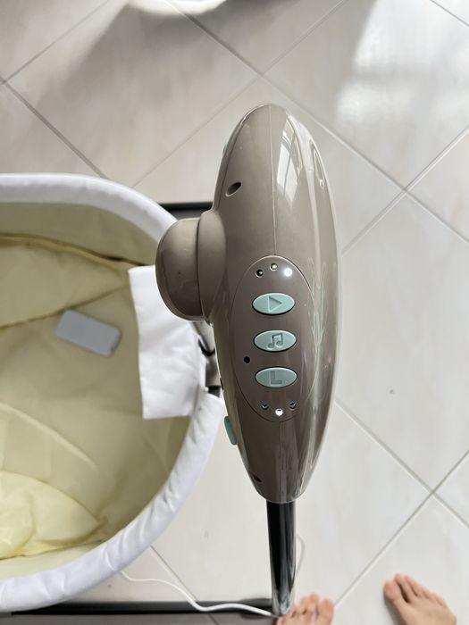 Berço balanço elétrico para bebe