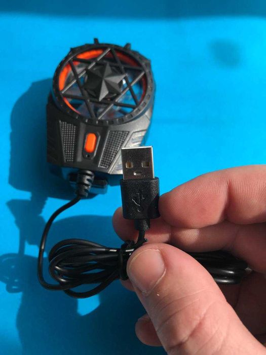 Кулер для телефону X112 з підсвічуванням + напальчники у подарунок