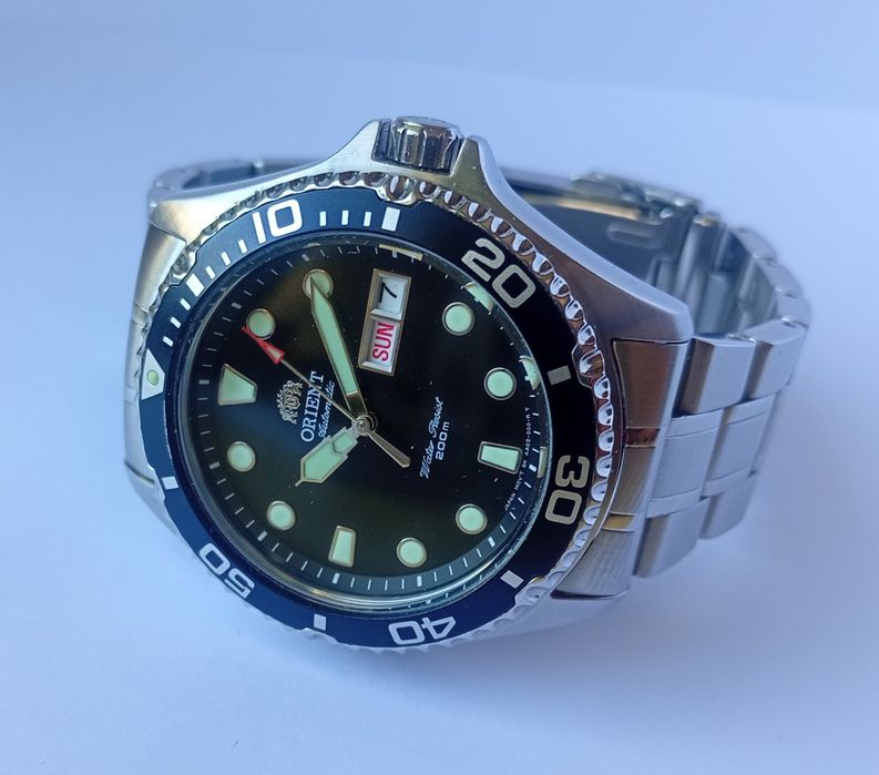 Zegarek Orient Ray Mark 2 Seiko Epson diver wr200