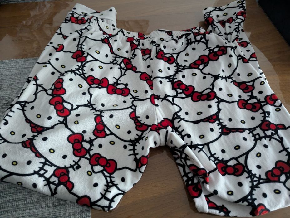 Piżama spodnie Hello Kitty r. S Primark ciepłe