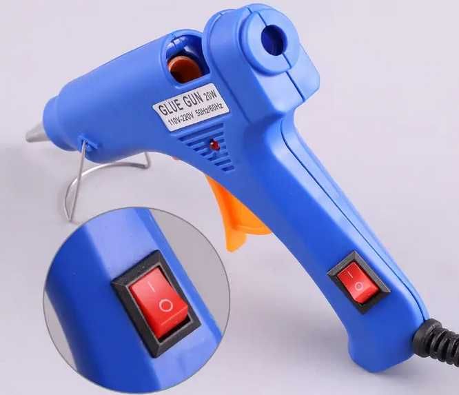 Клей пистолет для рукоделия, Термопистолет стержни клей 7мм.