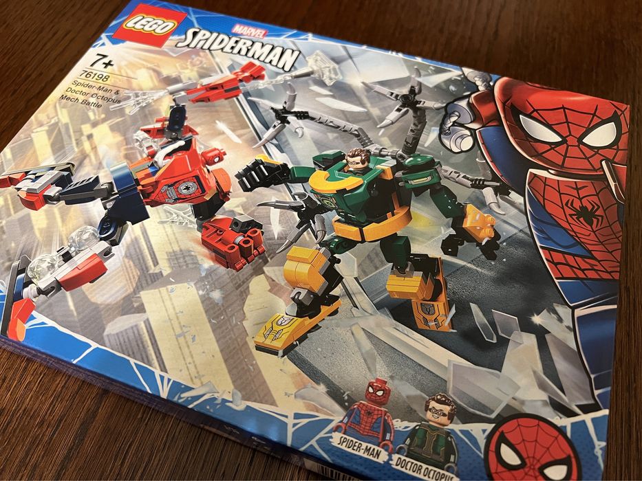 Lego Spider-man mech zestaw 76198 nowe
