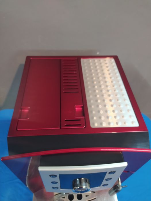 Кавоварка delonghi perfecta esam 5400 червона чорна