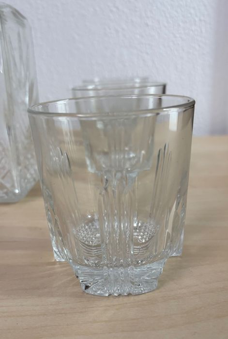 Decantador Whisky e 6 copos