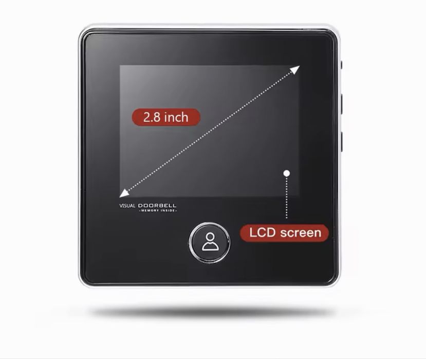 Wizjer elektroniczny, judasz Visual Doorbell