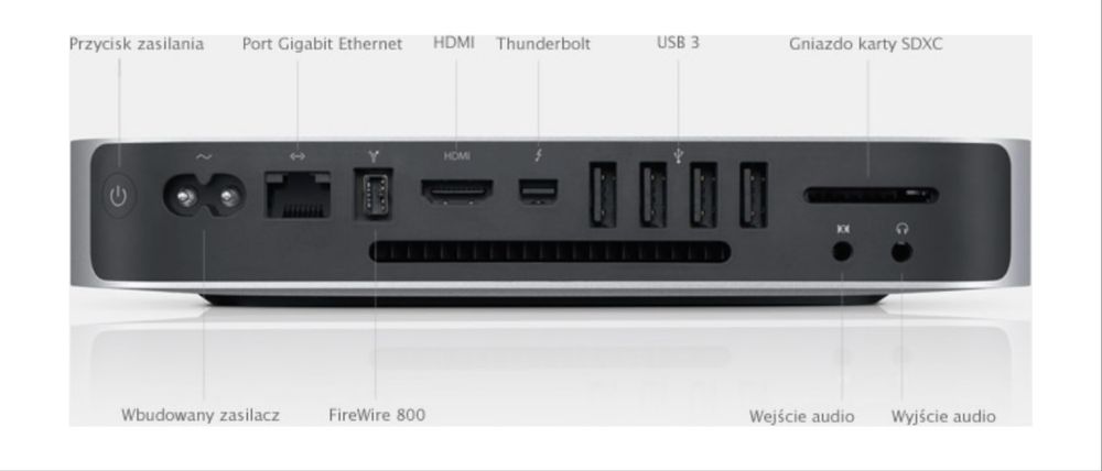 Mac mini A1347 Apple komputer