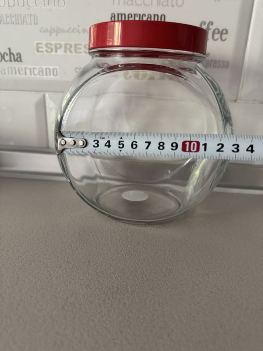 Банка скляна для сипучих продуктів