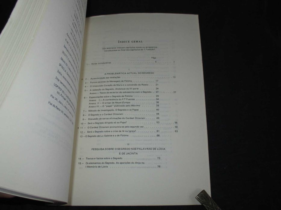 Livro O Segredo de Fátima José Geraldes Freire