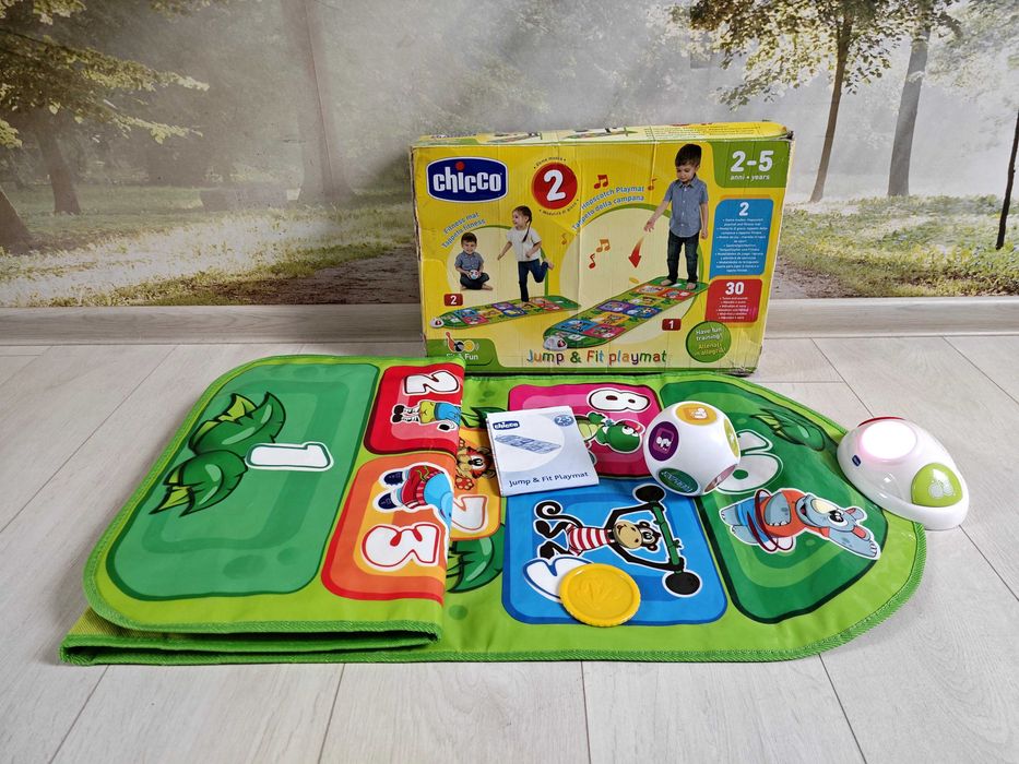 Gra w klasy, mata fitness - zabawka aktywizująca, ruchowa - Chicco